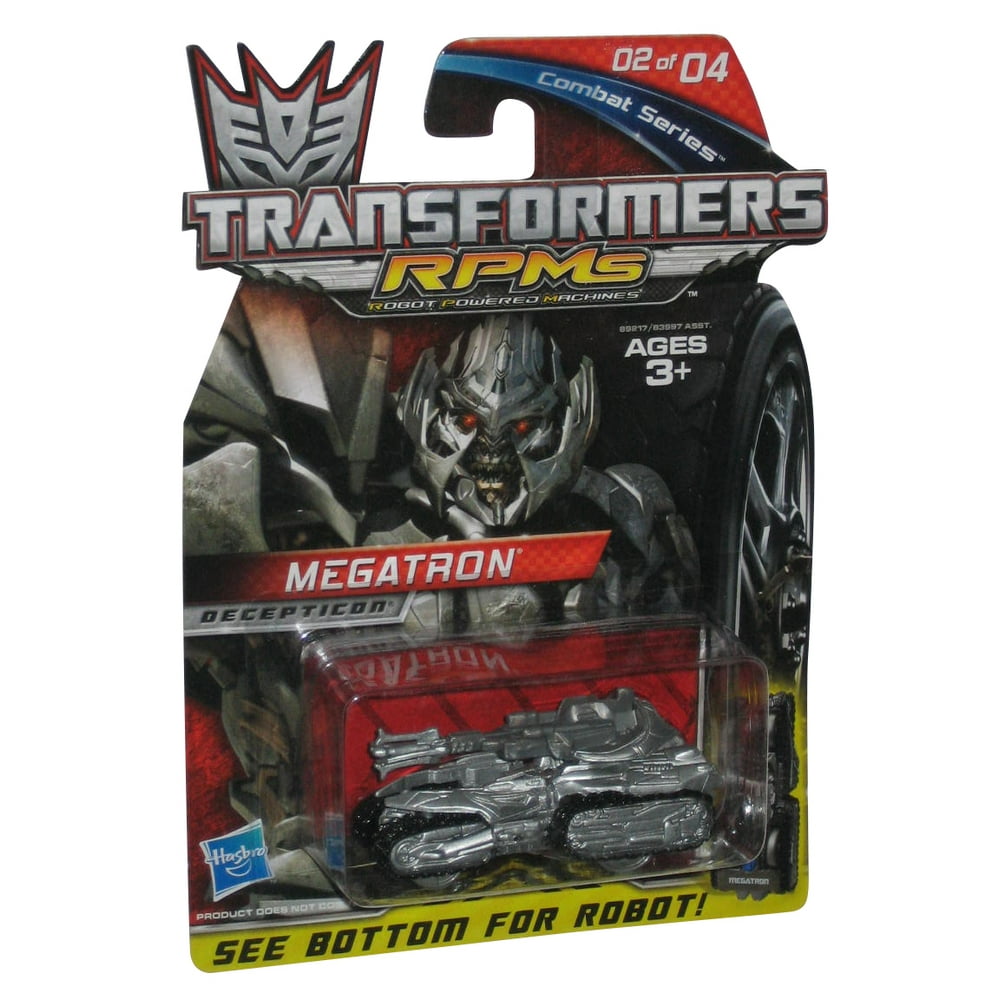 Transformers RPM's Combat Series Megatron Die-Cast Toy Car #02 ...