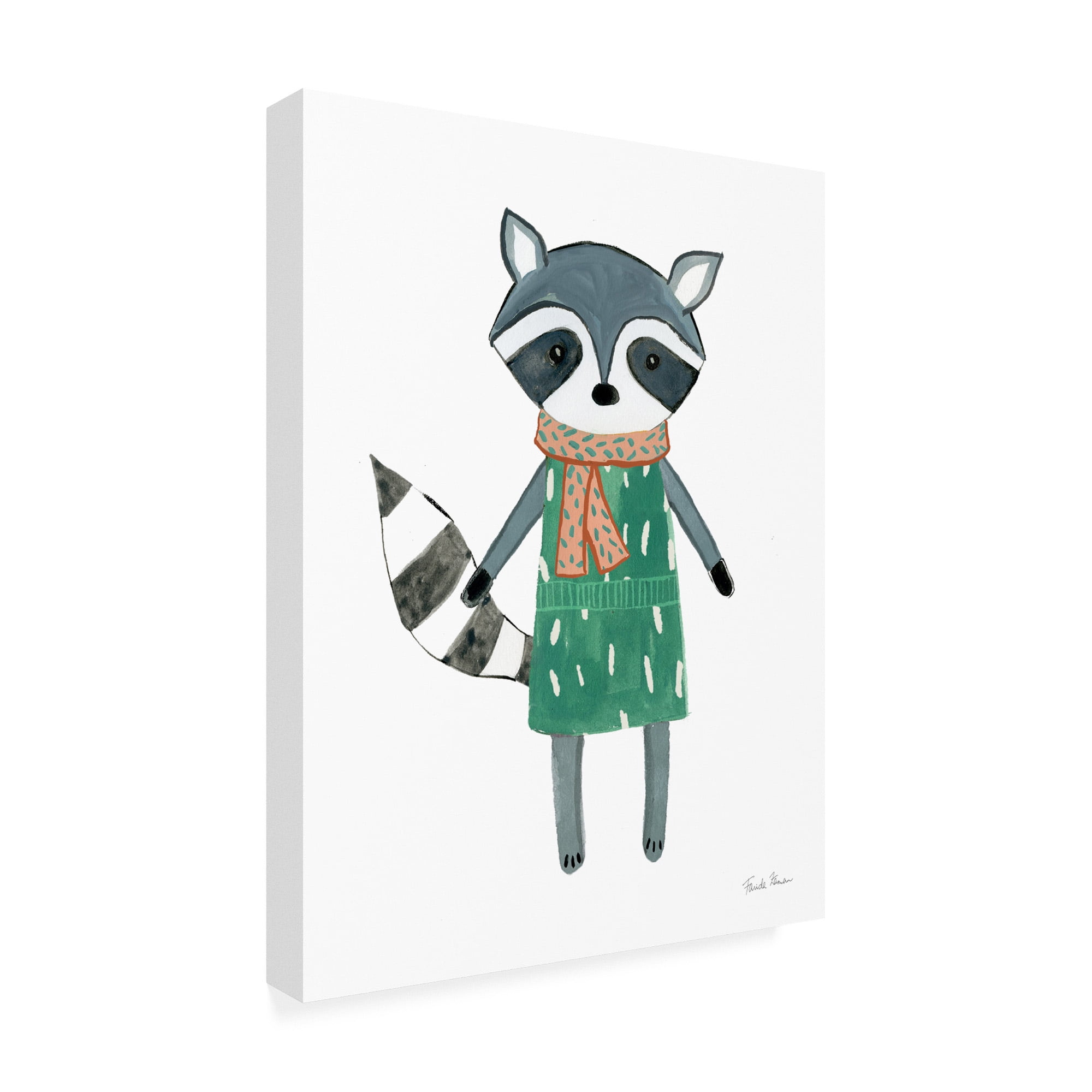 Trademark Fine Art 'Neighborhood Pals II' Canvas Art by Farida Zaman