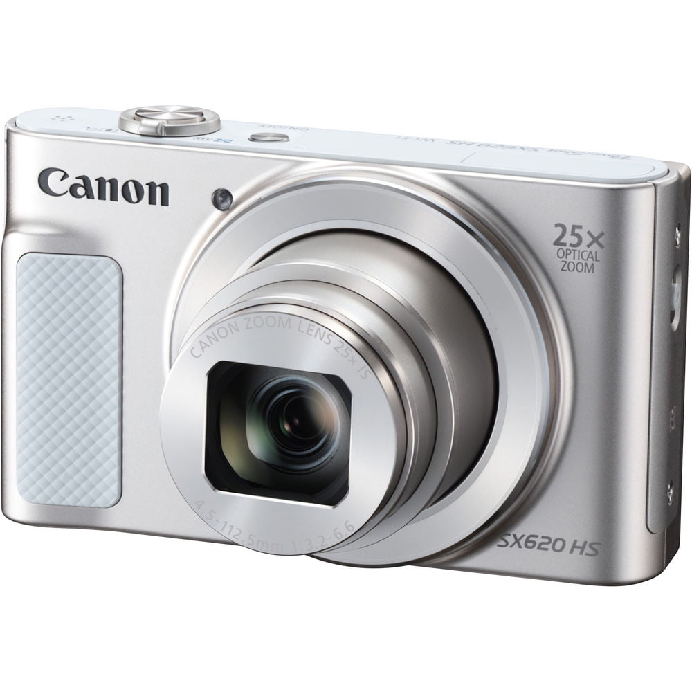 Brass Hates crisis Canon PowerShot SX620 HS Digital Camera (White) (1074C001) + 64GB Card +  More - Walmart.com