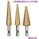 thumbnail image 3 of Juego de brocas escalonadas de titanio HSS 4PCS Acero de alta velocidad, 3 of 8