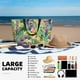 thumbnail image 5 of Disketp Watercolor Blooming Cactus Bolsa de Playa de Gran Capacidad, Bolso Impermeable y a Prueba de Arena para Mujer, Ideal para Playa, Piscina y Natación, 5 of 7