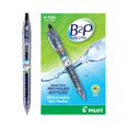 thumbnail image 3 of B2p Bottle-2-Pen Recycled Gel Pen, Retractable, Fine 0.7 Mm, Black Ink, Translucent Blue Barrel | Bundle of 10 Dozen, 3 of 4