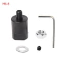 thumbnail image 1 of M6 3.17/4/5/6/8Mm Motor Shaft Coupler Sleeve Saw Blade Coupling Chuck Adapter, 1 of 5