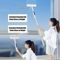 thumbnail image 4 of 2025 3-in-1 Retractable Window Cleaner with Spray - Adjustable 13"-51" Squeegee for Streak-Free Glass, 4 of 7