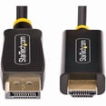 thumbnail image 6 of StarTech 15ft DisplayPort to HDMI Adapter Cable, 4K 60Hz with HDR, DP to HDMI 2.0b Cable, Active Video Converter, 6 of 8