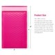 thumbnail image 2 of Bubble Mailers HBlife, 50 unidades, 10 x 20 cm, autoadhesivas, color rosa intenso, 2 of 8