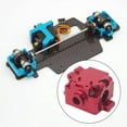 thumbnail image 3 of Actualización de cubierta de carcasa del engranaje RC para K969 K989 P929 1:28 modelo Trucks accesorios de bricolaje rojo CUTICAT Carcasa de carcasa de coche RC, 3 of 8
