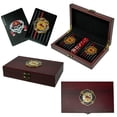 thumbnail image 1 of Fireman Playing Cards with Dice - Firefighter Gift Set, 1 of 4