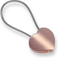 thumbnail image 1 of Heart Charm KeyChain With Stainless Steel Wire - Stylish Key chain for Women and Men, Gift Idea, 1 of 4