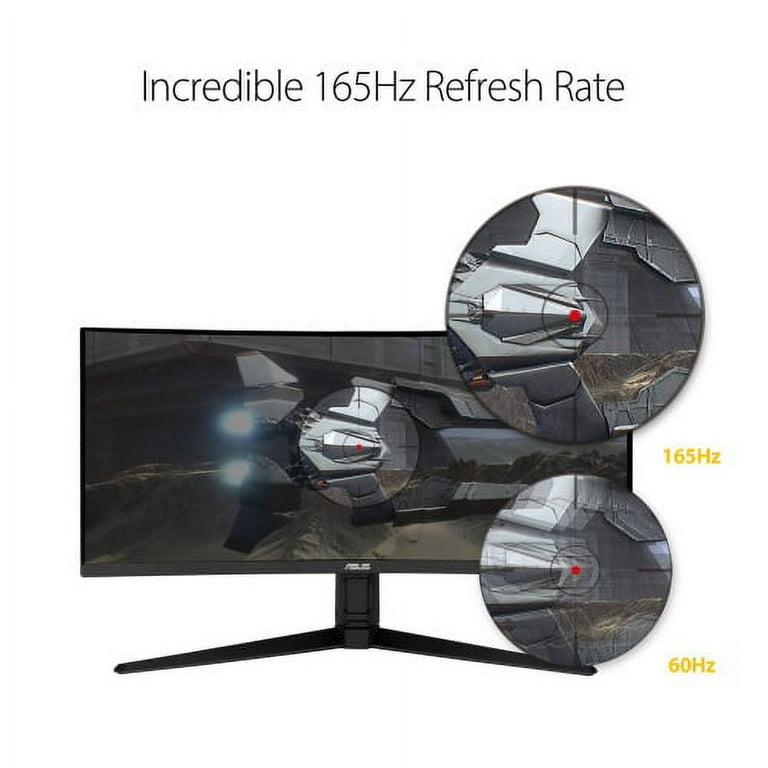 FreeSync 165Hz, Adjustable, Care, HDR Extreme Eye ASUS DisplayPort Height 1ms, 34\