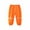 Orange, variant on Ashirexll Girls Pants, Summer Pants, 2-12Y Children Elastic Waist Rain Pants Solid Color Waterproof Pants