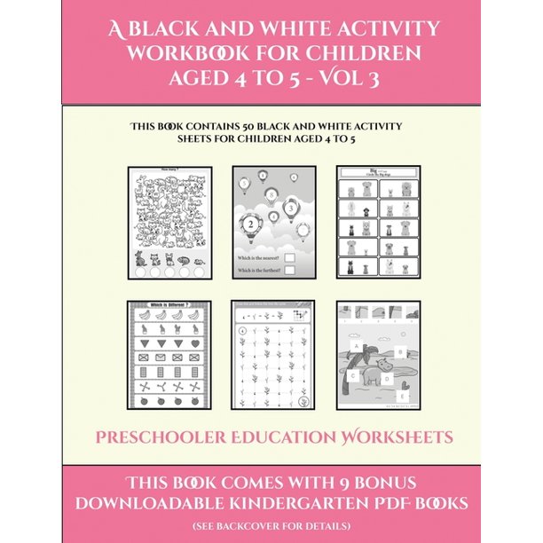 Preschooler Education Worksheets: Preschooler Education Worksheets (A