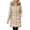 Z2-Khaki, variant on Cnbwig Winter Jacket for Womens Hooded Winter Long Coat for Heavy Duty Insulated Thermal Overcoat with Knee Length Warm Windproof Outerwear Fashion New Keep Warm Jacket Black L