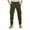 Army Green, variant on Men's Cargo Pants Straight Twill Stretch Regular Fit Work Pants with 6 pockets Outdoor Work Office Hiking Workout Trouser (L, Army Green)