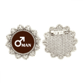 thumbnail image 1 of Broche de Plata Unbranded La Ciencia de los Hombres Felices, 1 of 3