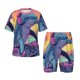 thumbnail image 1 of Balery Hip-Hop DJ Dolphin Conjunto de Pijama Infantil de Manga Corta con Estampado – Ropa de Dormir de Algodón Suave-Medium, 1 of 6