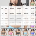 thumbnail image 3 of Hxshgdsn Sport Bras for Women High Impact Back Support Seamless Workout Sports Bra（Orange/M）, 3 of 5