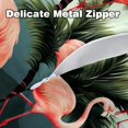 thumbnail image 4 of Flamingo Luxurious Velvet Throw Pillow Covers Set of 2 - 16x16, 18x18, 20x20 Inches - Unique Patterns - Ideal for Bed Pillow, Chair Pillow Covers, Throw Pillows for Various Occasions, 4 of 6