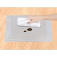 thumbnail image 3 of REGALWOVEN Placemats Set of 6 Trimmed Placemats for Dining Table Decor Indoor Outdoor Washable Kitchen Table Mat Wipe Clean Silver 18*12in, 3 of 7