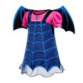 thumbnail image 3 of Vampirina vestido de Cosplay para niña, disfraz de princesa para Navidad, Halloween, fiesta de carnaval, máscara de disfraz, 3 of 4