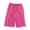 Hot Pink, variant on VBVC Women's Butt Lift Bermuda Shorts,High Waisted Trousers For Women,Ladies Lightweight Pants with Pockets,Navy,S-3XL