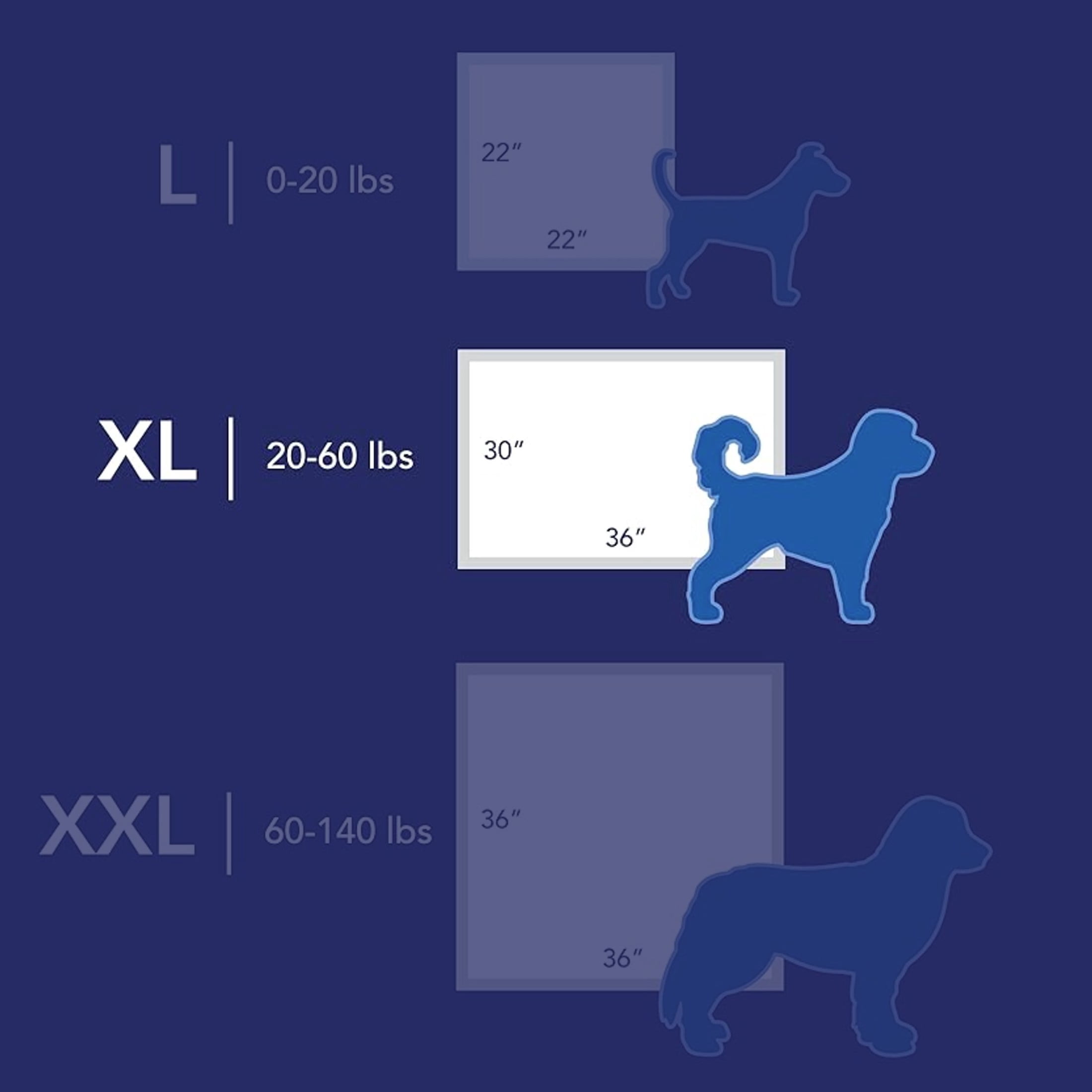 Scott Pet Guard Dog Pads - Dog Training Pee Pads for Puppies, Medium & Large Dogs - Up to 12 Hour Absorbent Odor Control - Easily Disposable Dog Pee Pads - Size XL - 30" x 36" - 40 Pack of Pet Pads
