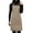 Beige, variant on Apron for Men Women with Adjustable Straps and Large Pockets, Canvas Cotton Cooking Kitchen Chef Bib Aprons Waterproof Black