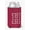 Maroon And White, variant on Carolines Treasures CJ1032-HCC Letter H Initial Monogram - Maroon And White Can Or Bottle  Hugger