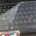 thumbnail image 3 of Silicone Universal Computer Keyboard Skin Shield Protector Cover Clear 11-17 inch, 3 of 10
