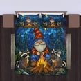 thumbnail image 4 of 3-Piece Gnome 3D Duvet Cover Set – Cute Animal Print Bedding for Boys & Girls, 1 Duvet Cover + 2 Pillowcases, Soft Breathable Comforter Cover for All Seasons, 4 of 6