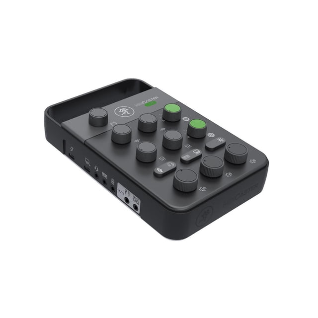 Mezcladora Portátil para Streaming MIXCASTER LIVE MACKIE negro 12.95x5.08x20.32