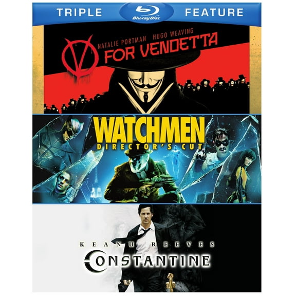V for Vendetta/Watchmen/Constantine (Box Set) [Blu-ray]