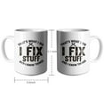 thumbnail image 4 of I Fix Stuff and I Know Things Coffee Mugs 15 OZ Sublimation Mugs,Double-sided Printing Ceramic Cups Ceramic Mugs for Coffee,Tea,Hot Cocoa, 4 of 4