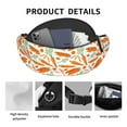 thumbnail image 5 of Carrot slices sticks Fanny Packs Waist Bag Crossbody Bags for Women Men, 5 of 7