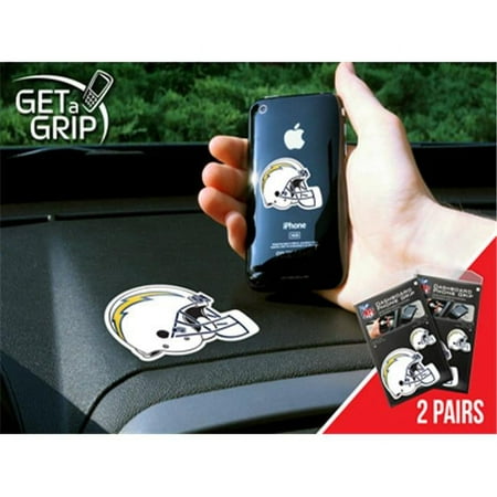 Fanmats 13112 NFL - small 1.5 in. - large 3 in. - NFL - San Diego Chargers Get a Grip 2 Pack