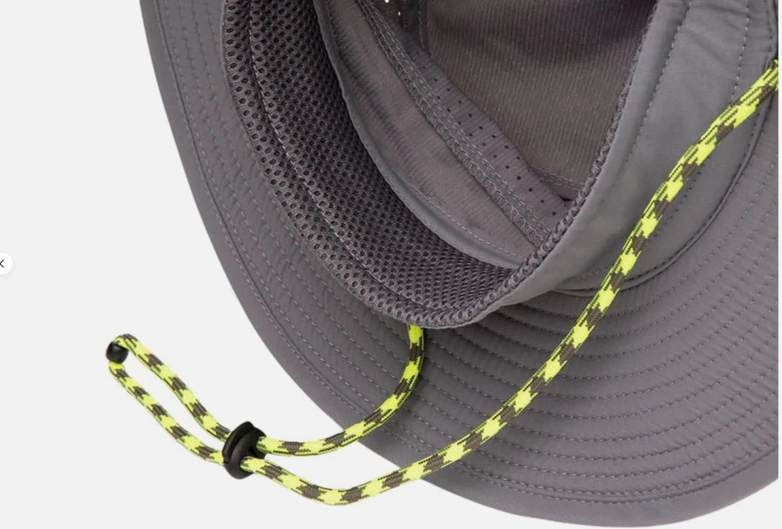 Mission Cooling Anywhere Boonie Hat UPF 50 Wide Brim Unisex Gray