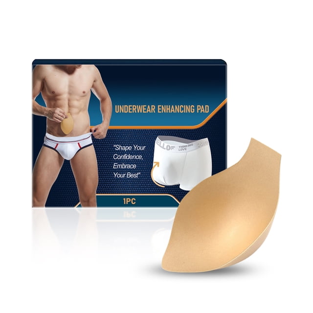 Las compresas de mejora de la ropa interior masculina mejoran la confianza masculina y muestran una autoimagen positiva. Materiales de buena calidad. 1 compresa de mejora.