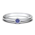 thumbnail image 1 of Ensemble de Bagues avec Pierre de Naissance Classique - Saphir Bleu (Septembre), 1 of 4