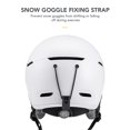 thumbnail image 2 of Graflsoa Lightweight Ski Helmet with EPS Protection, Durable PC Shell, and Velvet Lining for Adults and Kids - Deep Blue, Size M, 2 of 6