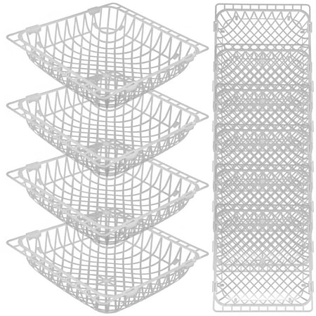 PIXNOR 10 Pcs Bird Nest for Cage Cages Parakeets Plastic Pigeon Coop Hollow Out