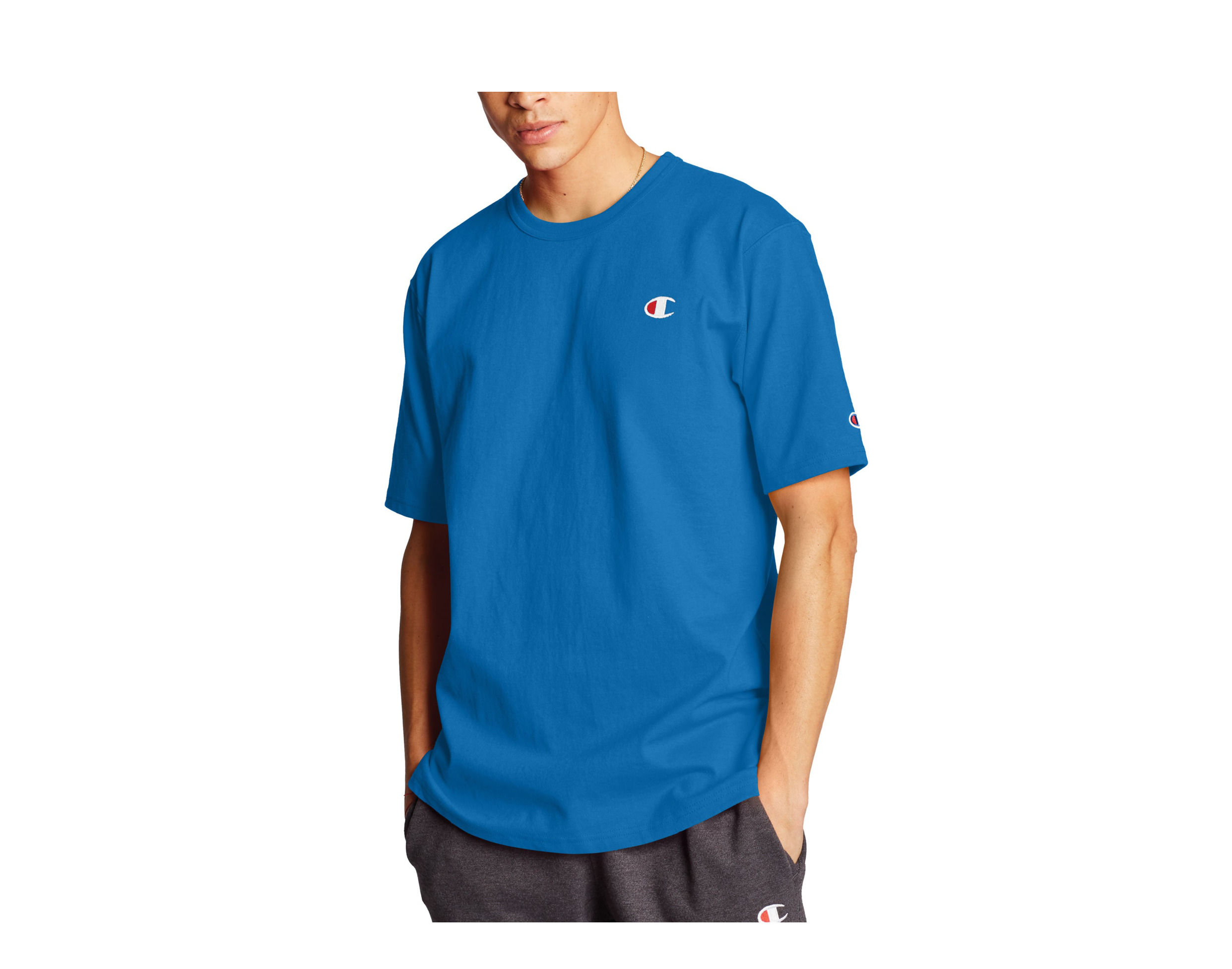 Champion Heritage C Logo Short Sleeve Men's Shirt Medium - Walmart.com