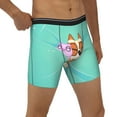 thumbnail image 4 of Saiise Bluey Men's Underwear Boxer Briefs Cotton Trunks Short Leg Underwear (S-XXL), 4 of 7