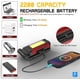 thumbnail image 5 of 1 Piece Powerful Rechargeable Work Light, LED Work Light Workshop Light with Magnetic Base, Torch Light with IP65 Waterproof, 7 Modes Mechanic Light f, 5 of 5