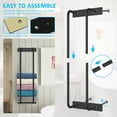 thumbnail image 6 of FNNMNNR Towel Rack Sturdy Iron Towel Holder Wall Mounted Towel Shelf for Bathroom Large Capacity Towel Storage Organizer Space Saving Towel Storage Rack for Folded or Rolled Large Towels, 6 of 9
