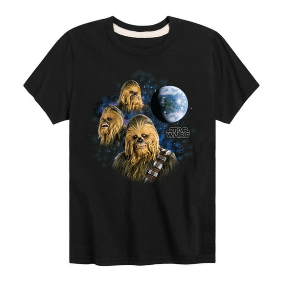 Star Wars - Chewie Moon - Toddler And Youth Short Sleeve Tee