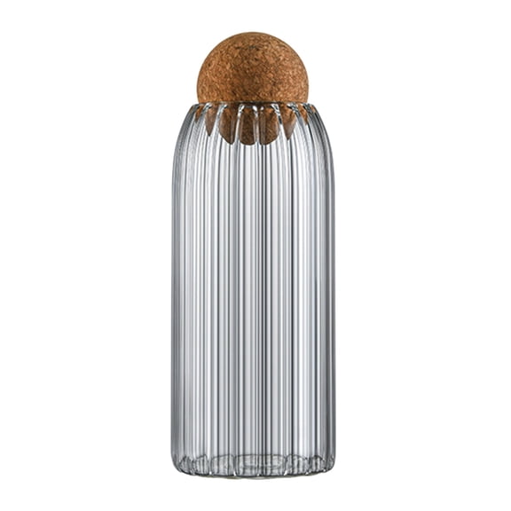Large Glass Jar Large Clear Glass Airtight Jar with Lid Kitchen Pantry Storage forCoffee Beans Grains Pasta Airtight Canister