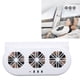 thumbnail image 1 of Ventilador De Escape Con Energía Solar De Automóvil, Ventilación De La Ventana Del Vehículo 3 Ventiladores, Ventilador De Ventilación De Aire De Automóvil Recargable De USB,, 1 of 7