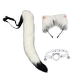 thumbnail image 4 of Conjunto de orejas y cola de , accesorios de disfraz para espectáculos de escenario, fiestas y disfraces. Estilo E, 4 of 10