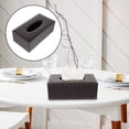 thumbnail image 3 of ZEHUANYU Creative Tissue Box Simple Tissue Holder Magnetism Case Vintage Elegant Tissue Box for Business Home Restaurant, 3 of 6