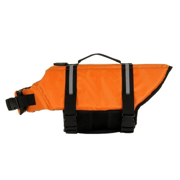 Forzero Pet Summer Reflective Swimsuit With D Ring For Leash Dogs Bones Patterns Life Jacket Orange / Yellow / Light Red /Blue
